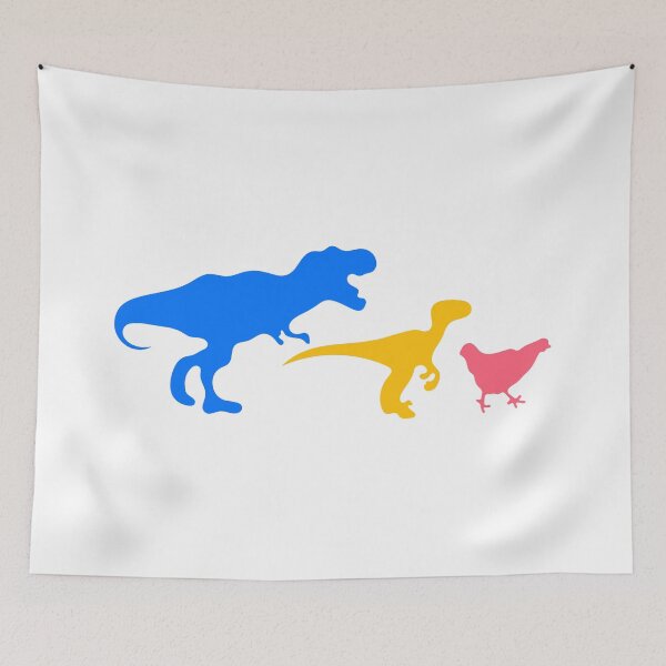 Item preview, T-rex evolution, Chicken evolution designed and sold by DibujandoPorfa.