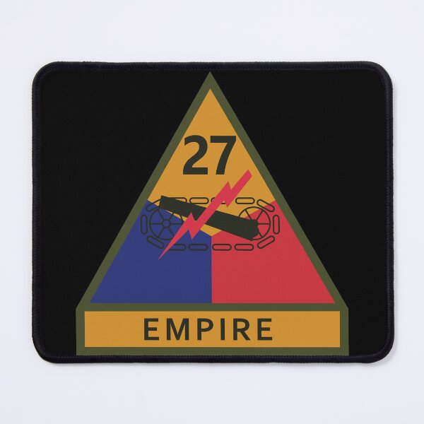 Item preview, SSI - 27th Armored Division w Name Tape X 300 designed and sold by Military Insignia Products.
