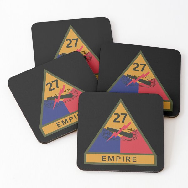 Item preview, SSI - 27th Armored Division w Name Tape X 300 designed and sold by Military Insignia Products.
