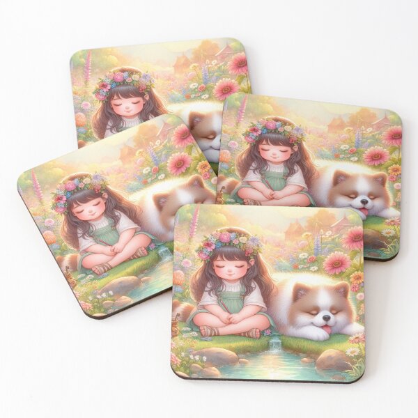 Item preview, A Girl, A Dog, A Sunny Dream designed and sold by PuifaiiRWP.