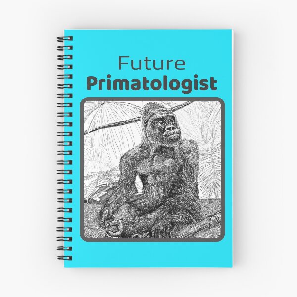 Item preview, Future Primatologist  designed and sold by merchmade4you.
