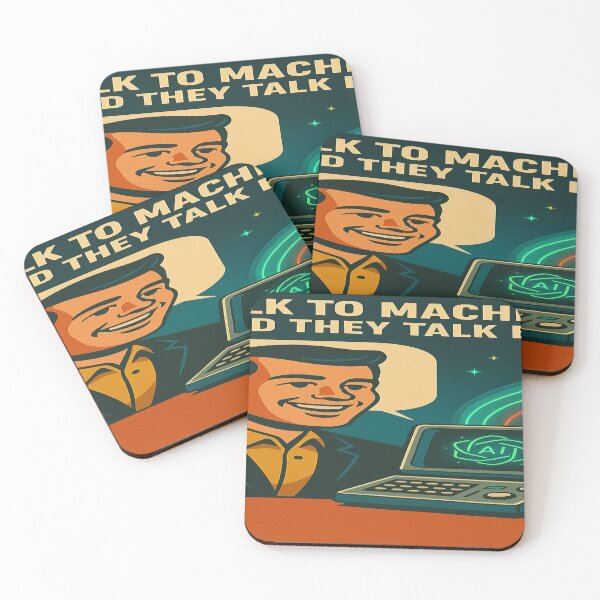 Item preview, I Talk to Machines — And They Talk Back designed and sold by LOGOSINTERIUM.