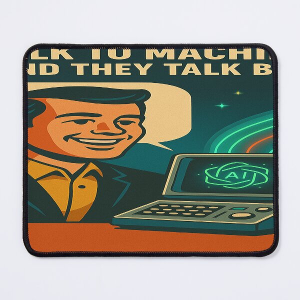 Item preview, I Talk to Machines — And They Talk Back designed and sold by LOGOSINTERIUM.