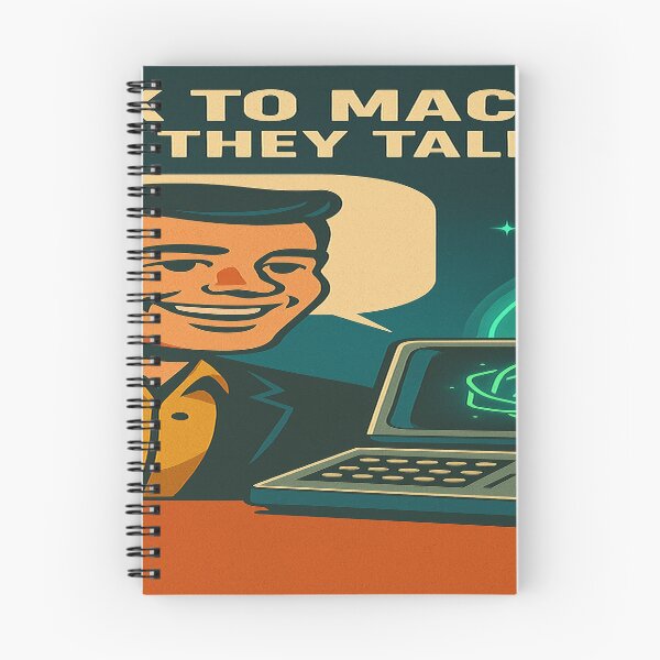 Item preview, I Talk to Machines — And They Talk Back designed and sold by LOGOSINTERIUM.