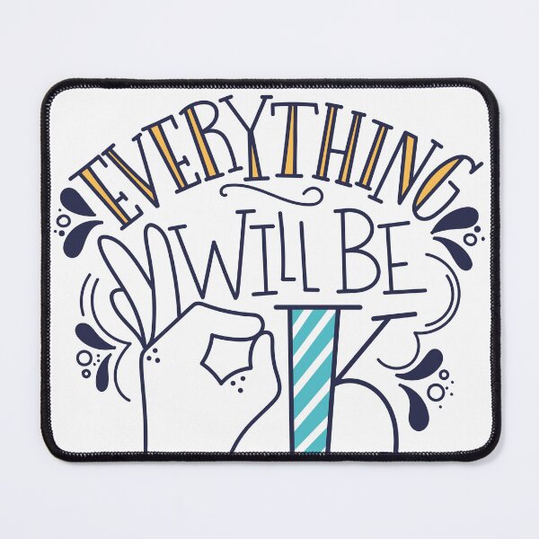 Item preview, Everything Will Be Alright T-Shirt - Positive Vibes designed and sold by getspark.