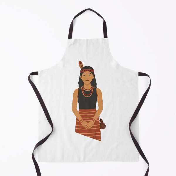 Item preview, Garo Ethnic Girl Vector T Shirt Design designed and sold by HaweeWear.