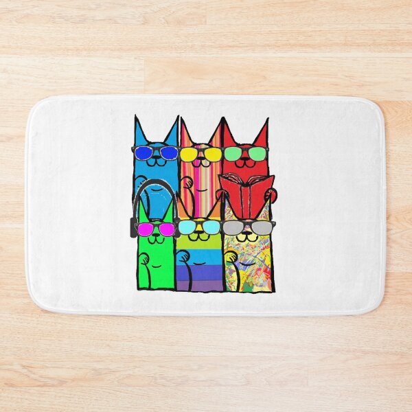 Item preview, Cat, cats, hipster cats coolcat  designed and sold by LowEndGraphics.