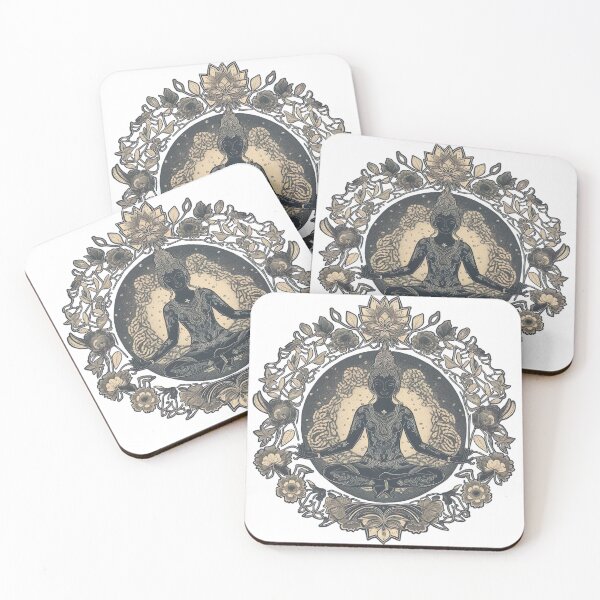 Item preview, Yoga Lotus Position Zen Artistic Design designed and sold by Ideallity.