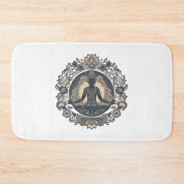 Item preview, Yoga Lotus Position Zen Artistic Design designed and sold by Ideallity.