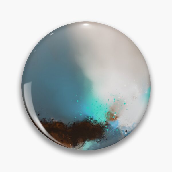 Item preview, Rock of Ages - Brown Turquoise Abstract designed and sold by Joey Santiago.