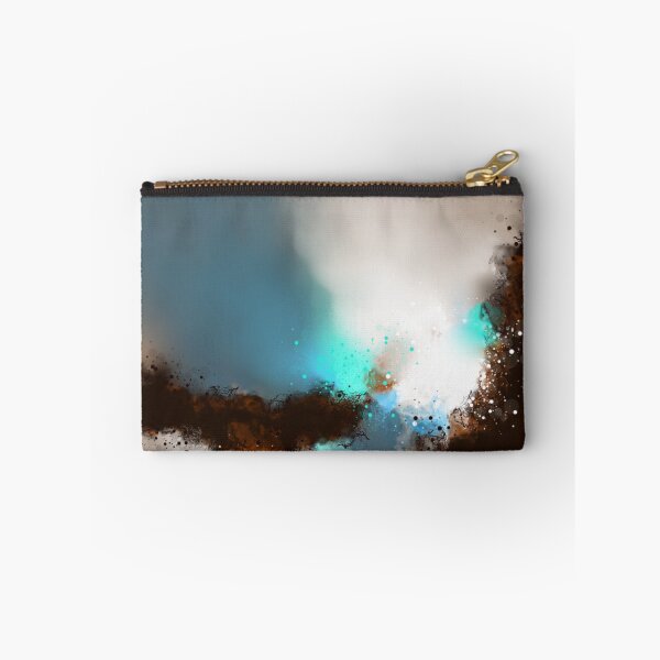 Item preview, Rock of Ages - Brown Turquoise Abstract designed and sold by Joey Santiago.