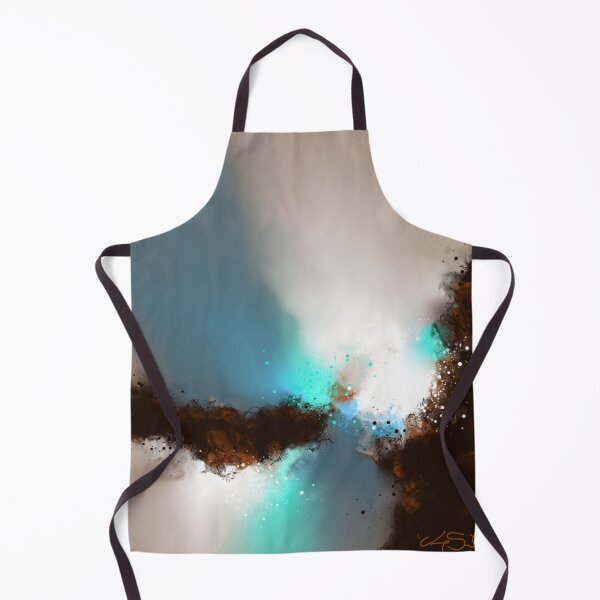 Item preview, Rock of Ages - Brown Turquoise Abstract designed and sold by Joey Santiago.
