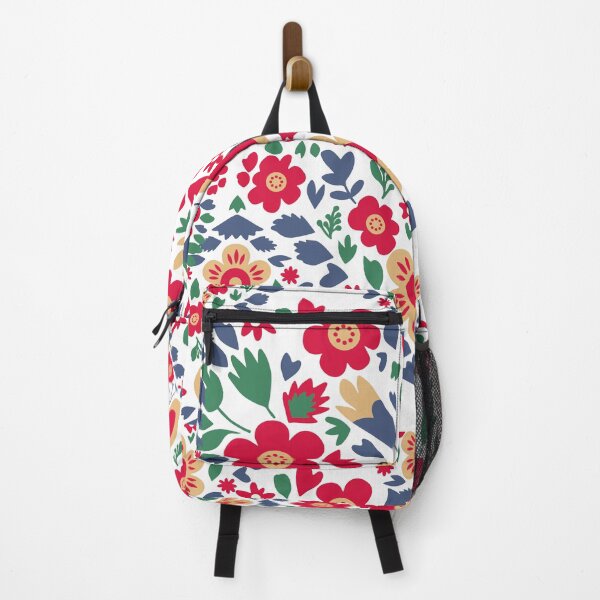 Item preview, Easter Floral Heart Pattern  Seamless Folk-Inspired Spring Design designed and sold by ArtDesignTp.