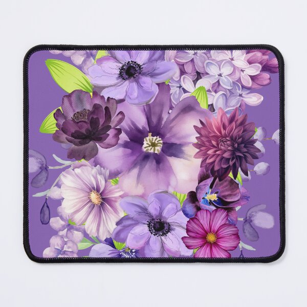 Item preview, Vintage Pressed Flowers  Boho Cottagecore Tshirt Botanical Purple Floral Tee Wildflowers Top Anemones Gift Garden Lover designed and sold by Not A Typical  Teacher.