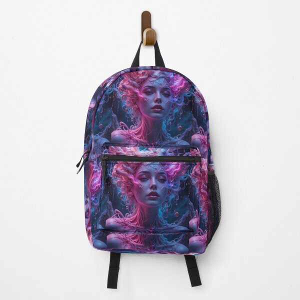 Item preview, Doom Visions Futuristic Elements Neon Colors Art designed and sold by ART ATTACK ZONE.