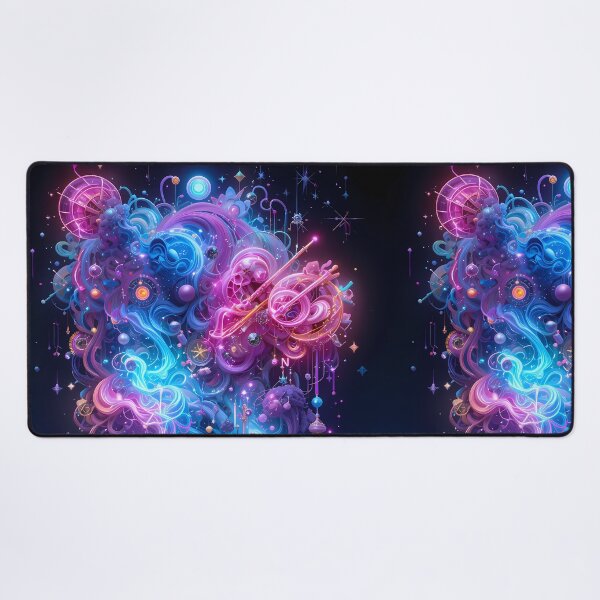 Item preview, Kairi Visions Futuristic Elements Neon Colors Art designed and sold by ART ATTACK ZONE.