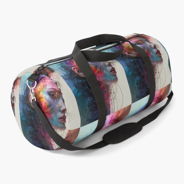 Item preview, Andromeda Visions Futuristic Elements Neon Colors Art designed and sold by ART ATTACK ZONE.