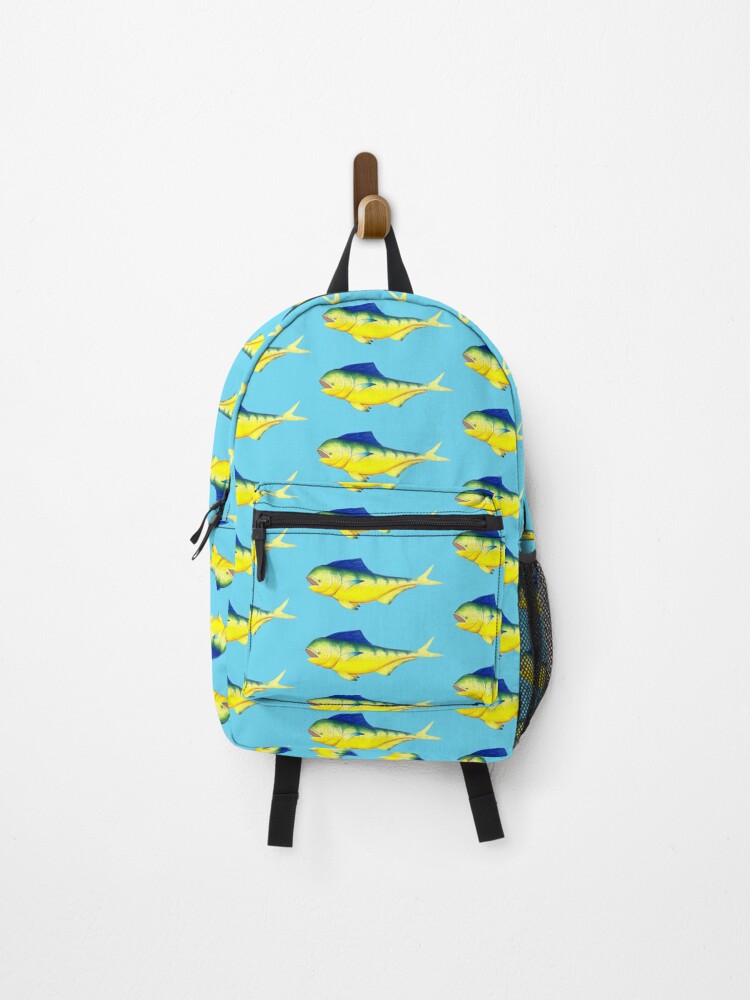 Imagen 1 de 3, Mochila con la obra Pez mahi, diseñada y vendida por garyboswellart.