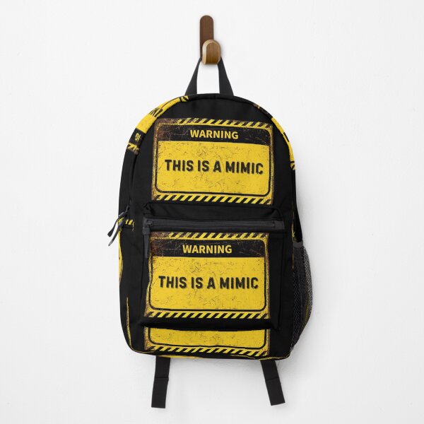 Item preview, Warning: This is a Mimic - Funny Caution Sign for RPG Fans designed and sold by Psycho-Crazy.