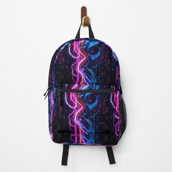 Item preview, Phoenix Visions Futuristic Elements Neon Colors Art designed and sold by ART ATTACK ZONE.