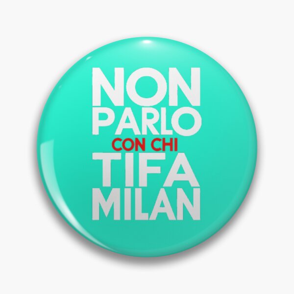 Item preview, Non Parlo con Chi Tifa Milan - Maglietta Ironica per Tifosi designed and sold by superfabiuss.