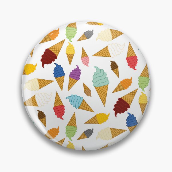 Item preview, Ice creams pattern designed and sold by POKPOD.