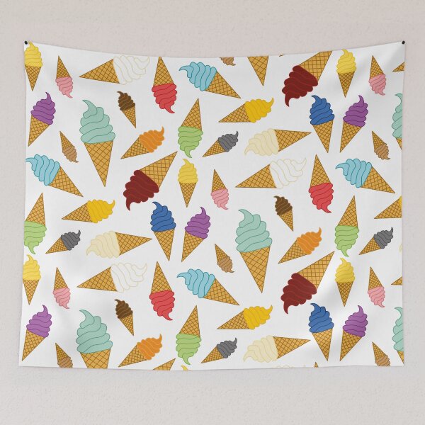 Item preview, Ice creams pattern designed and sold by POKPOD.