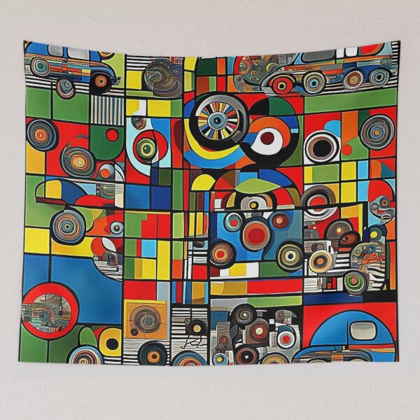 Item preview, Wheels 8 designed and sold by George Hutton Hunter.