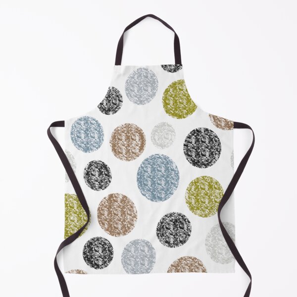 Item preview, Gold, Black, Silver Hand Drawn Polka Dots Pattern designed and sold by zanydoodles.