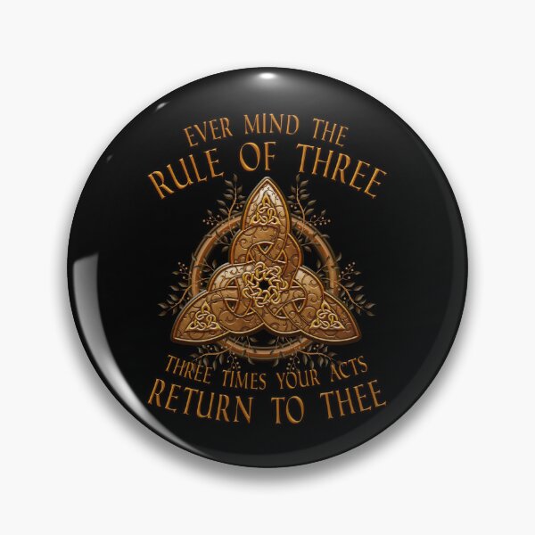 Item preview, Ever Mind The Rule Of Three designed and sold by TheMoonlightShop.