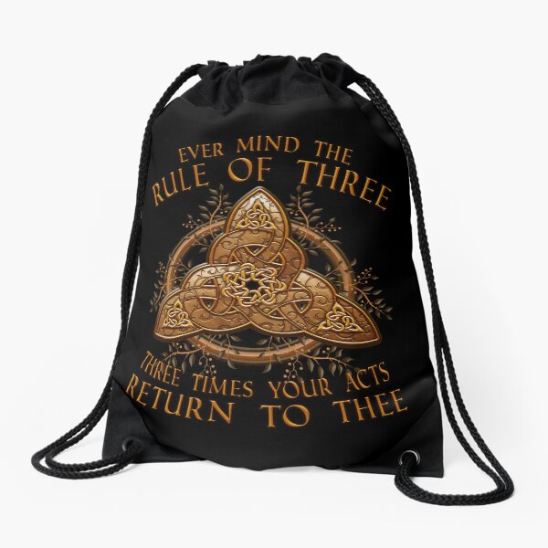 Item preview, Ever Mind The Rule Of Three designed and sold by TheMoonlightShop.