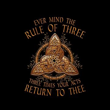 Artwork thumbnail, Ever Mind The Rule Of Three by TheMoonlightShop