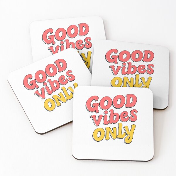Item preview, Good Vibes Only – Colorful & Positively Retro designed and sold by ApriNoeScor.