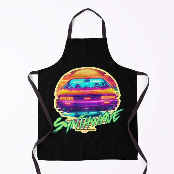 Item preview, SYNTHWAVE Logo Sign Retrowave Outrun Futurewave Sun 2 designed and sold by Synthwave Poem.