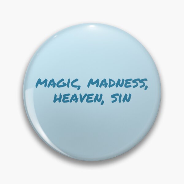 Item preview, Magic, madness, heaven, sin designed and sold by TheBolter.