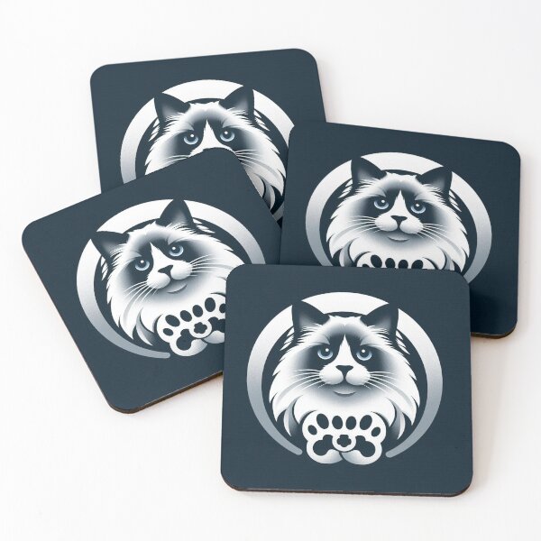 Item preview, Ragdoll Logo design  designed and sold by Richille.