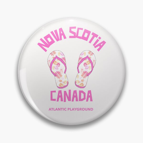 Item preview, Nova Scotia Canada Maritime Province Pink designed and sold by Sartoris Art.