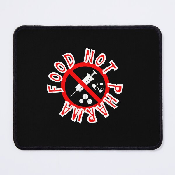 Item preview, Food Not Pharma funny gifts designed and sold by crazygingercat.