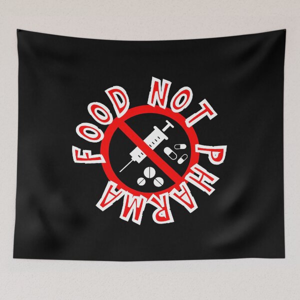 Item preview, Food Not Pharma funny gifts designed and sold by crazygingercat.