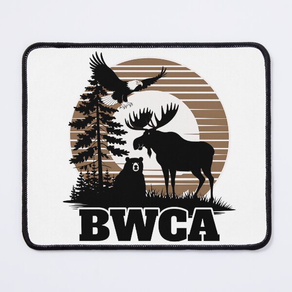 Item preview, BWCA Wilderness Wildlife Sunset Silhouette designed and sold by WayoftheWater.