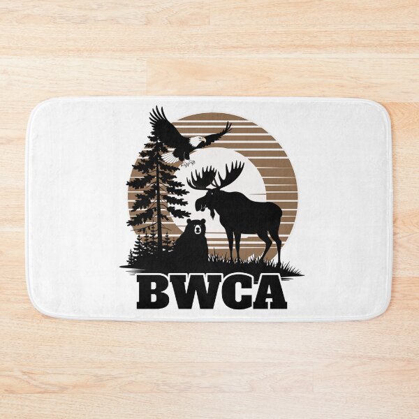 Item preview, BWCA Wilderness Wildlife Sunset Silhouette designed and sold by WayoftheWater.