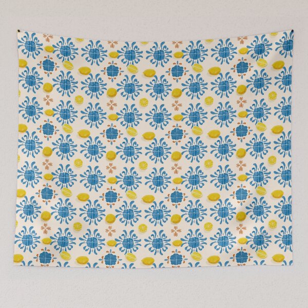 Item preview, Lemon Grove – Fresh Fruit Pattern designed and sold by Plumeriito.