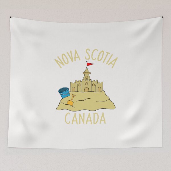 Item preview, Nova Scotia Canada Sand Castle designed and sold by Sartoris Art.