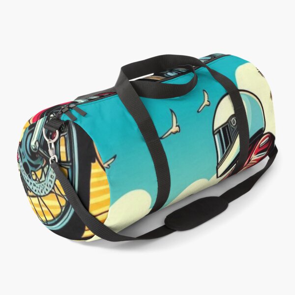 Item preview, Motorcyclist Taking a Break at the Egyptian Pyramids – Perfect Design for Touring & Adventure Lovers designed and sold by knalpot-design.