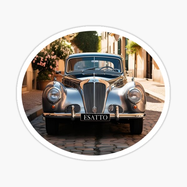 Item preview, Esatto state of mind. Vintage car designed and sold by Esatto Style.