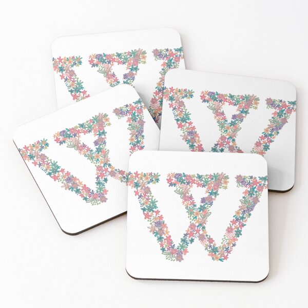 Item preview, Wellesley W Flowers Spring Colors designed and sold by octopusmilkman.