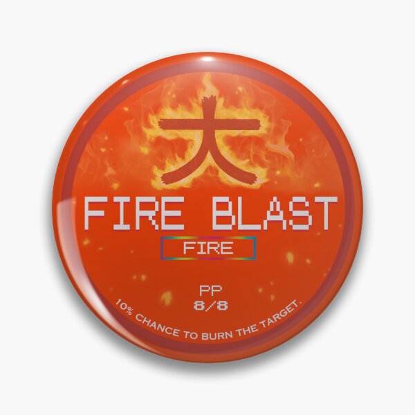 Item preview, Fire Blast Battle Move designed and sold by HouseofBear.