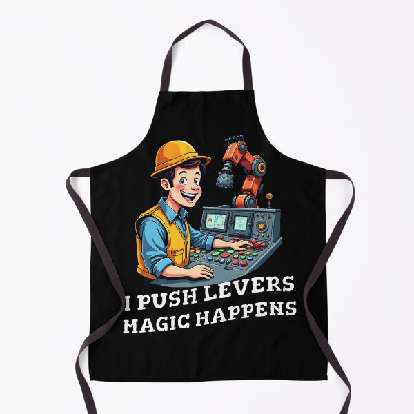 Item preview, I PUSH LEVERS, MAGIC HAPPENS designed and sold by Fragy72.