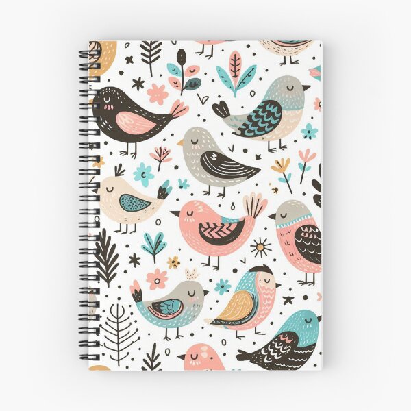 Item preview, Where Birds and Art Meet in Playful Patterns designed and sold by Vanich-Panich.