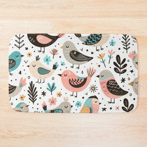 Item preview, Where Birds and Art Meet in Playful Patterns designed and sold by Vanich-Panich.